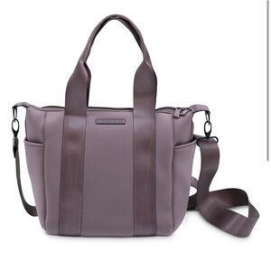 MYTAGALONGS MINI COMMUTER NEOPRENE TOTE BAG - EVERLEIGH DUSTY LILAC